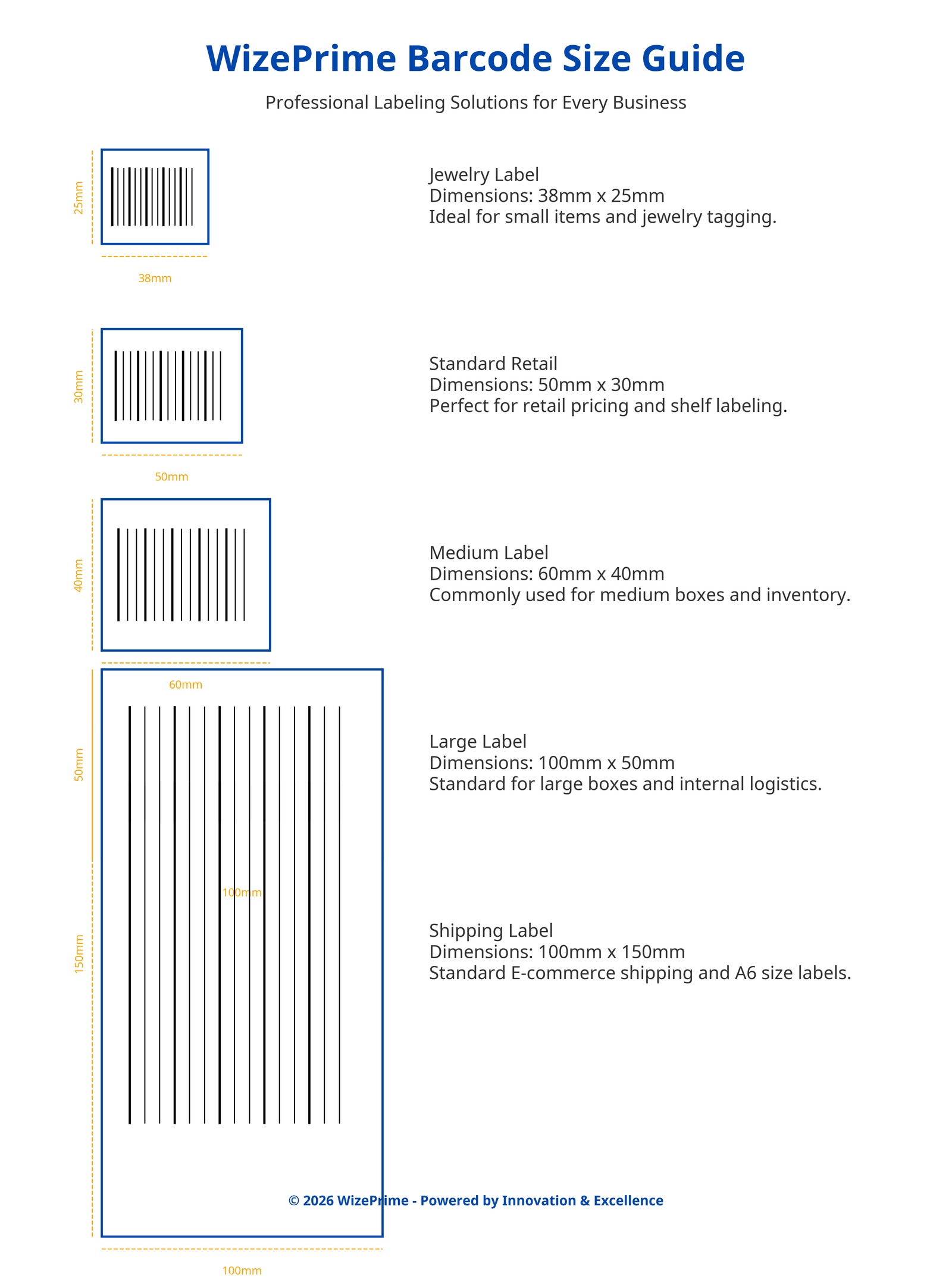 Barcode Sticker Roll (100x150)mm image 2